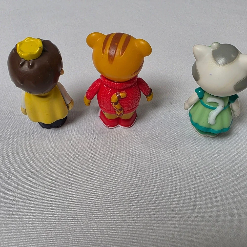 Daniel Tiger's Neighborhood Figures 3pc Set Poseable Toys Daniel Katerina Prince